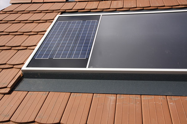 Warmluft-Solaranlage